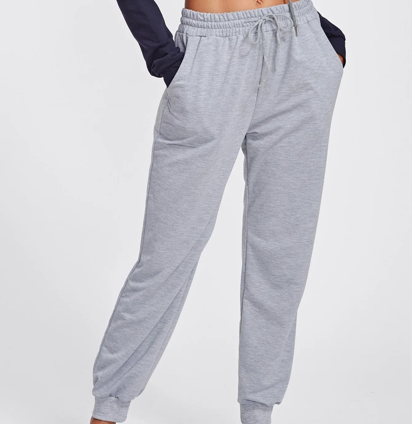 2021 женские спортивные брюки с карманами, женские хлопковые спортивные штаны