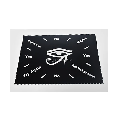 Настольная игра маятник Волшебная Пентакль руны третий глаз созвездия Таро скатерть удачи Астрология вельвет Агат резной