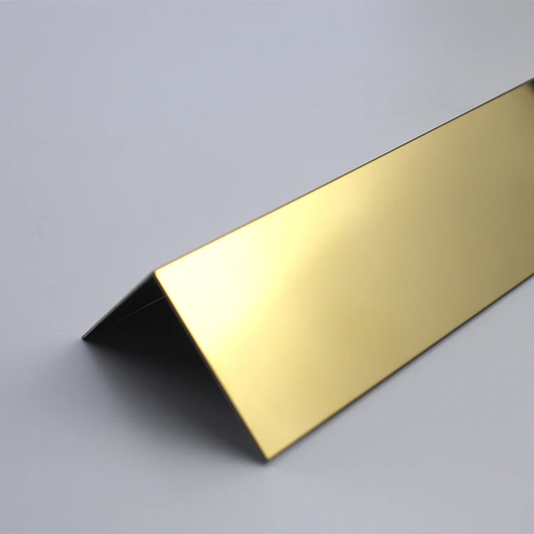 
Free Sample OEM Logo Customized Stainless Steel Laser Cut Decorative Divider Outdoor Metal L Shape trim 