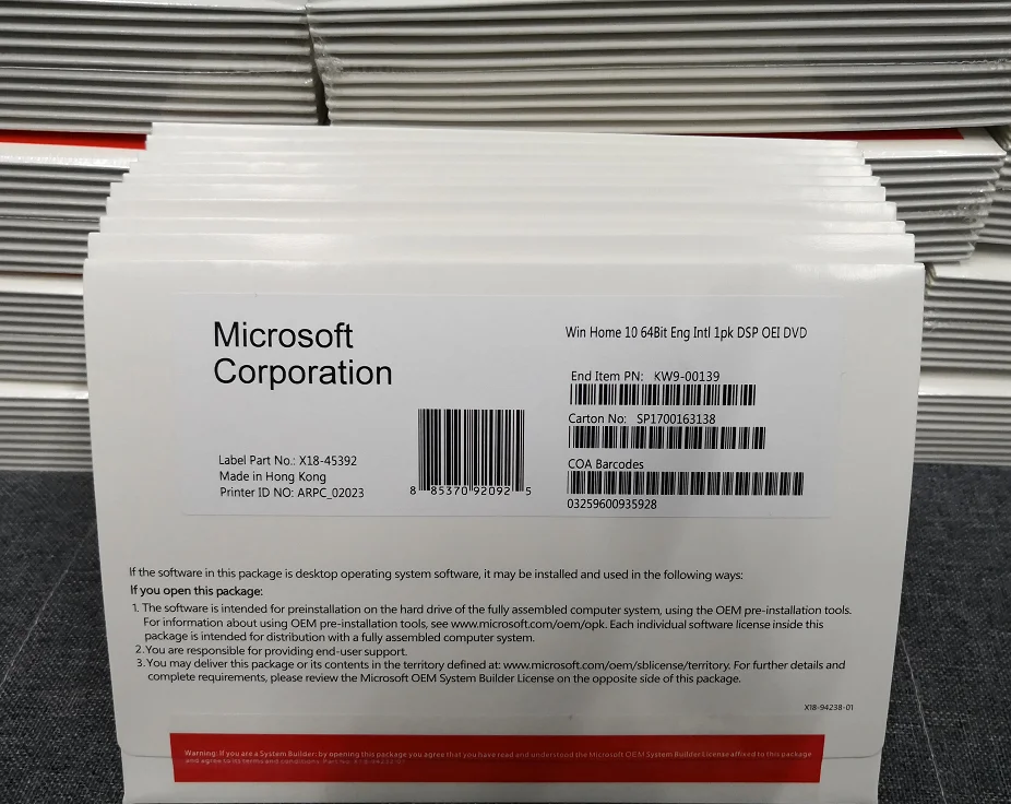 
Activation Keys Paper Card Compatible Win 10 PRO Online/Offline Activation Keys 