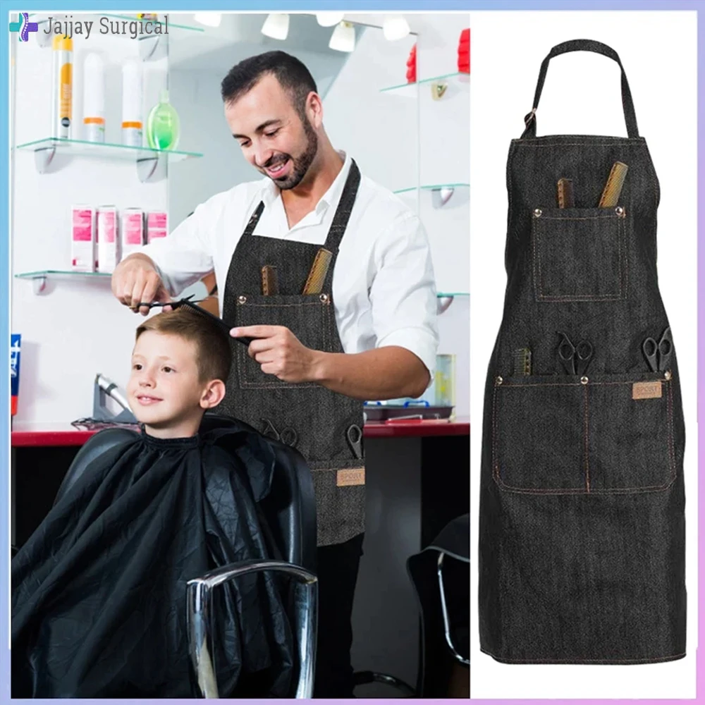 Salon Barber Apron for Men Women Barber Cloth Hairdressing Apron Hair Cutting Apron for Adults Salon Styling Tool