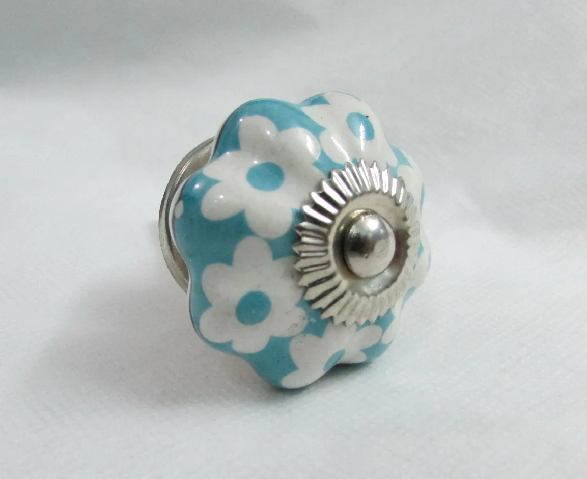 Indian Ceramics Knobs For Drawer New Style Door Handle in Wholesale price Door Knobs Door Handle For Daily Used