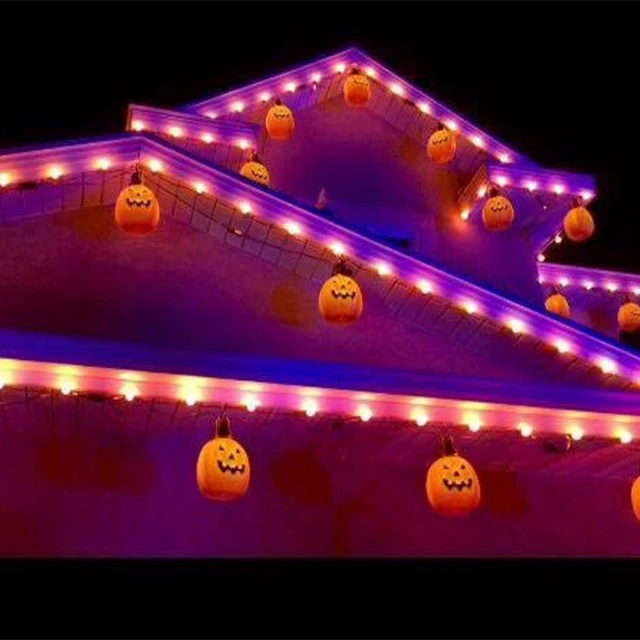  Китайский поставщик производитель украшение на Хэллоуин наружное праздничное светодиодное освещение для сада