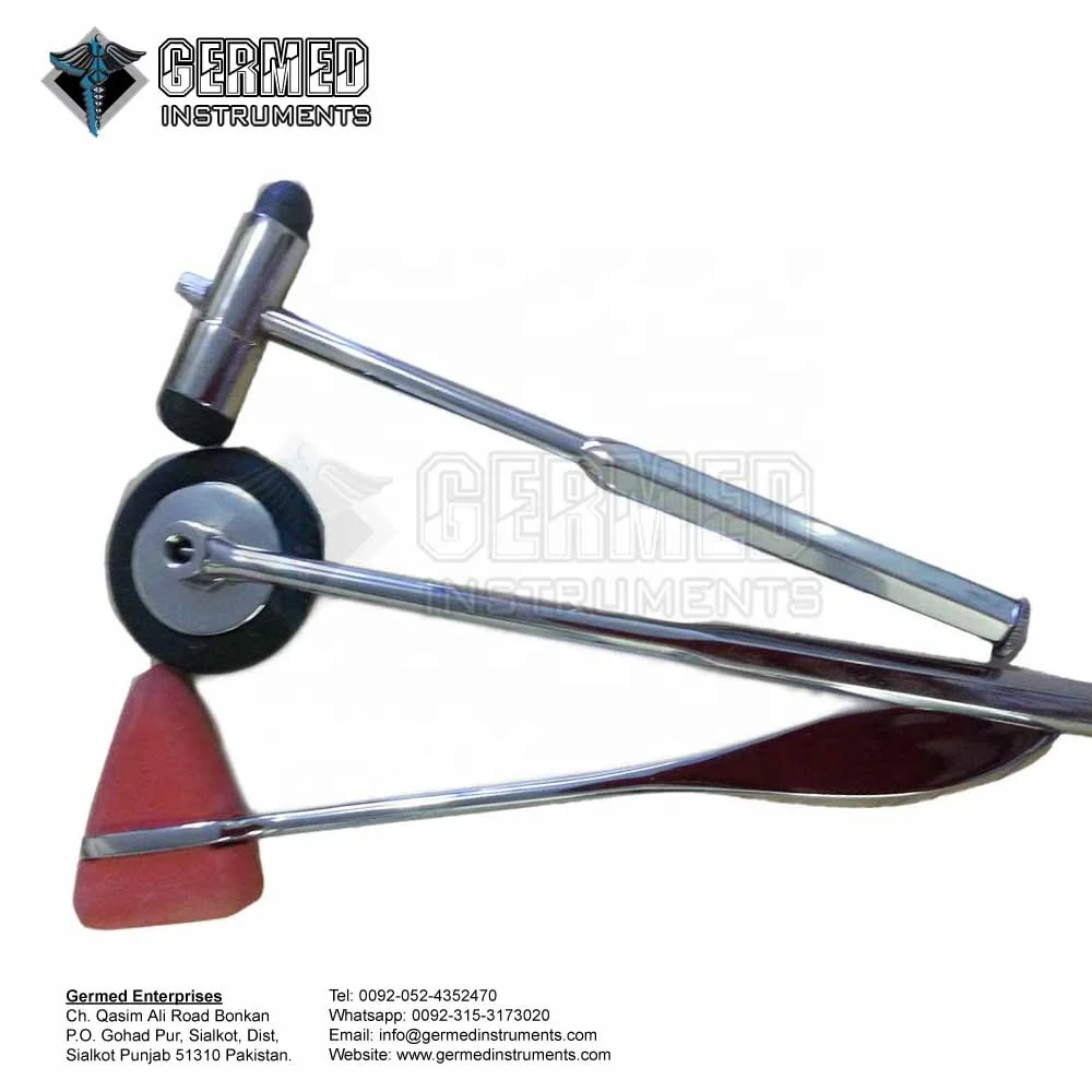  Wholesale Best Price High Quality Customized Neurological Buck Reflex Hammer with Built-in Brush and