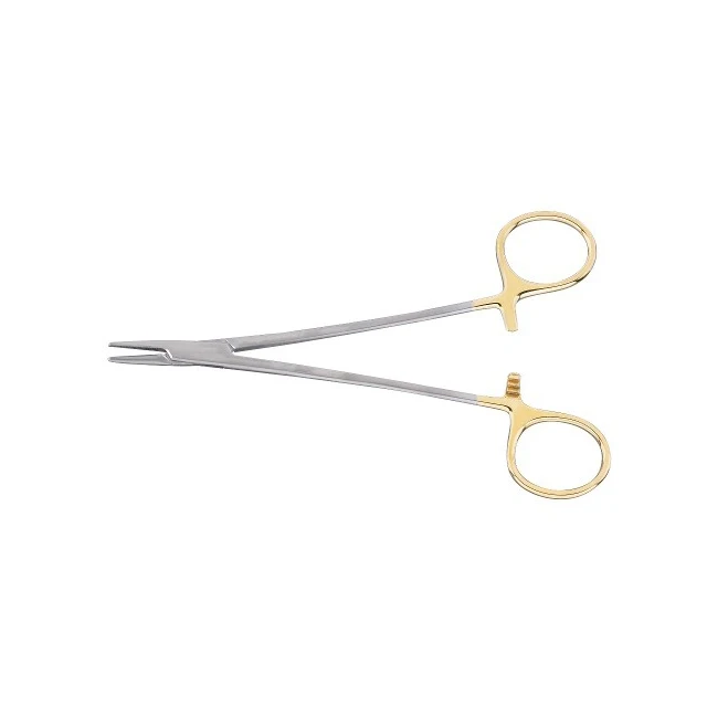 Stainless Steel Needle Holders Blunt Shape New Surgical Instruments Mayo Hegar Needle holder 14cm Blunt Shape Catcher / Holders