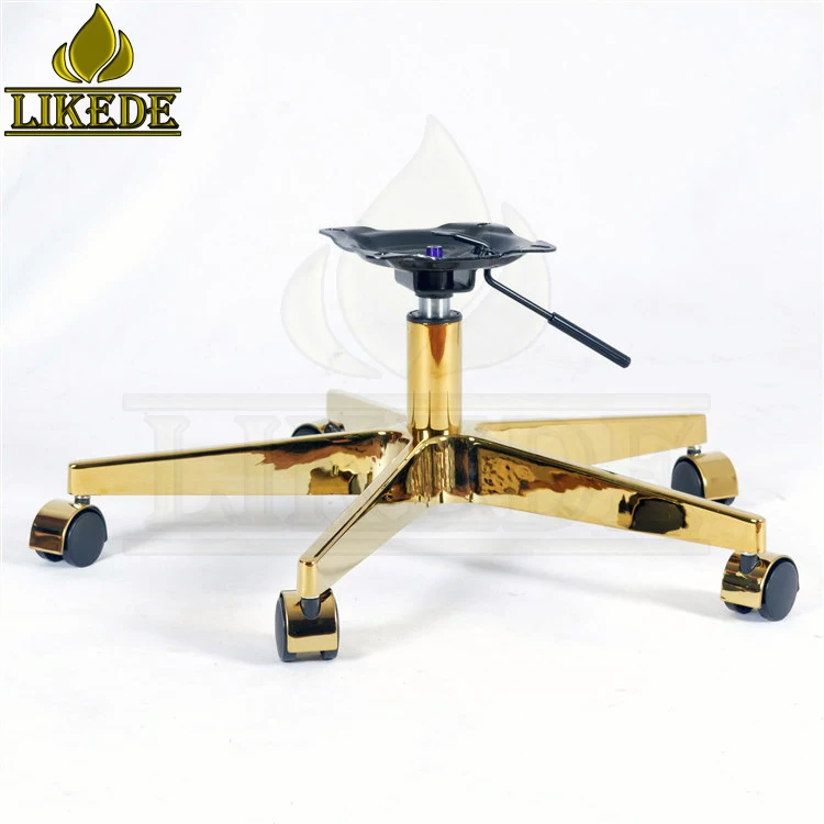New executive chair leg gold office chair parts components gold sofa legs