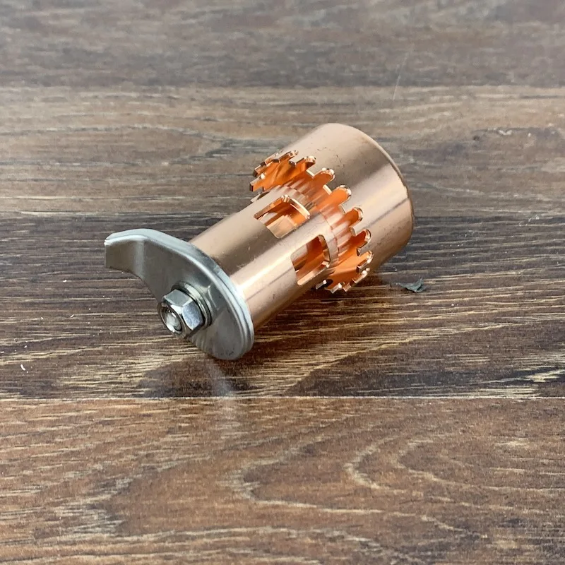 Copper Professional bubble   ProCap , Copper bubble professional plate ,  Bubble plate for distillation.