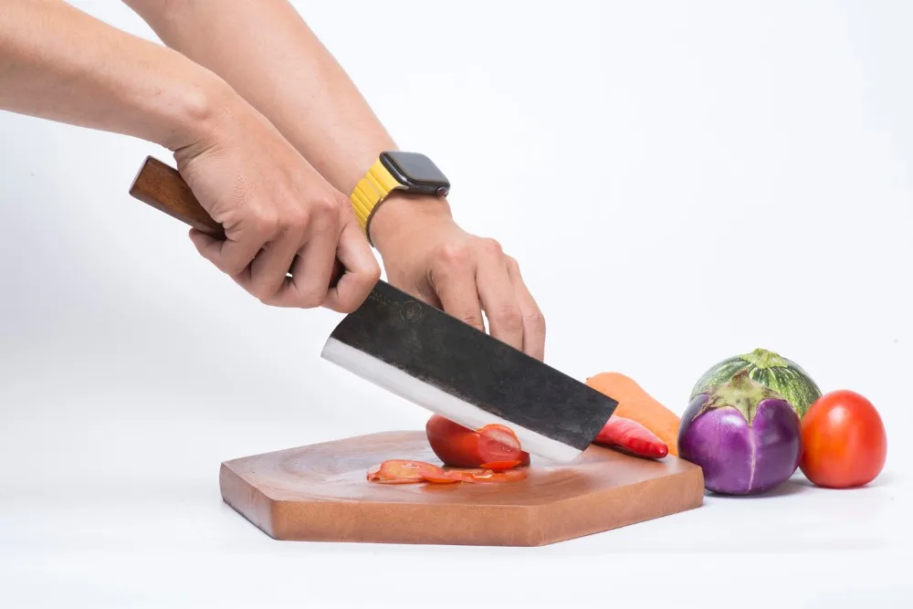 Японские кухонные ножи Chef - NAKIRI мясника из углеродистой стали