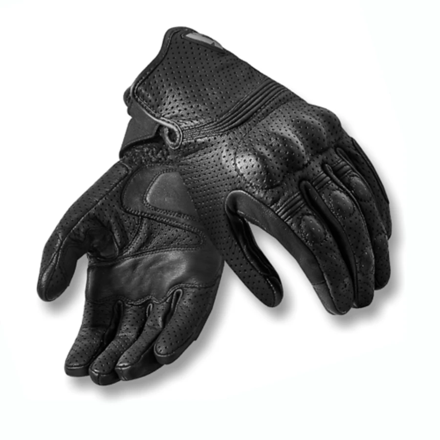 Pure leather Safety Goatskin biker gloves with extra finger protection racing gloves motorbike jackets and gloves