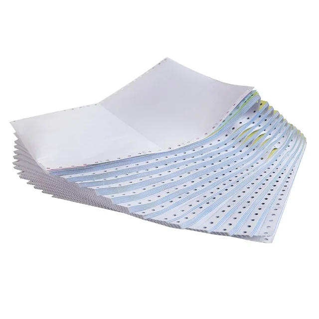  Hot sale office computer papers/carbonless 241mm/381mm from continue print paper