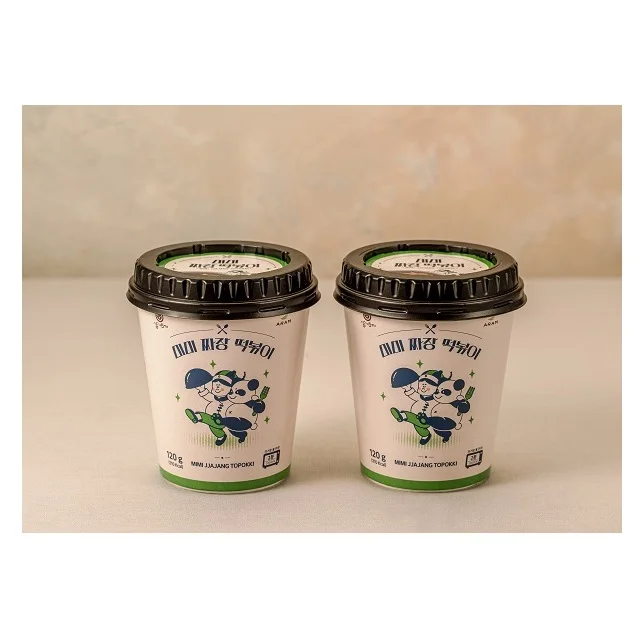 
Korean Nighttime Snack Mimi Jjajang Topokki microwave cook 