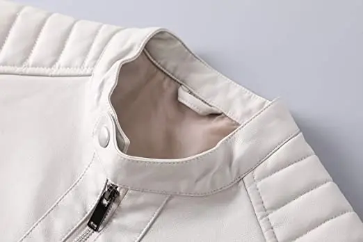 Latest Design Wholesale winter Fashion Mens spanish Leather Jackets Casual Stand Collar Slim Fit Faux Leather Jacket Biker M-j