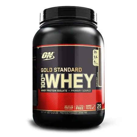 
100% Vanilla Optimum Nutrition Whey Protein Powder To Boost Energy 