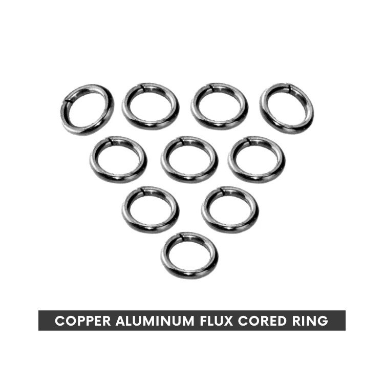 Высококачественное медное к алюминиевому флюсом сварочное проволочное кольцо