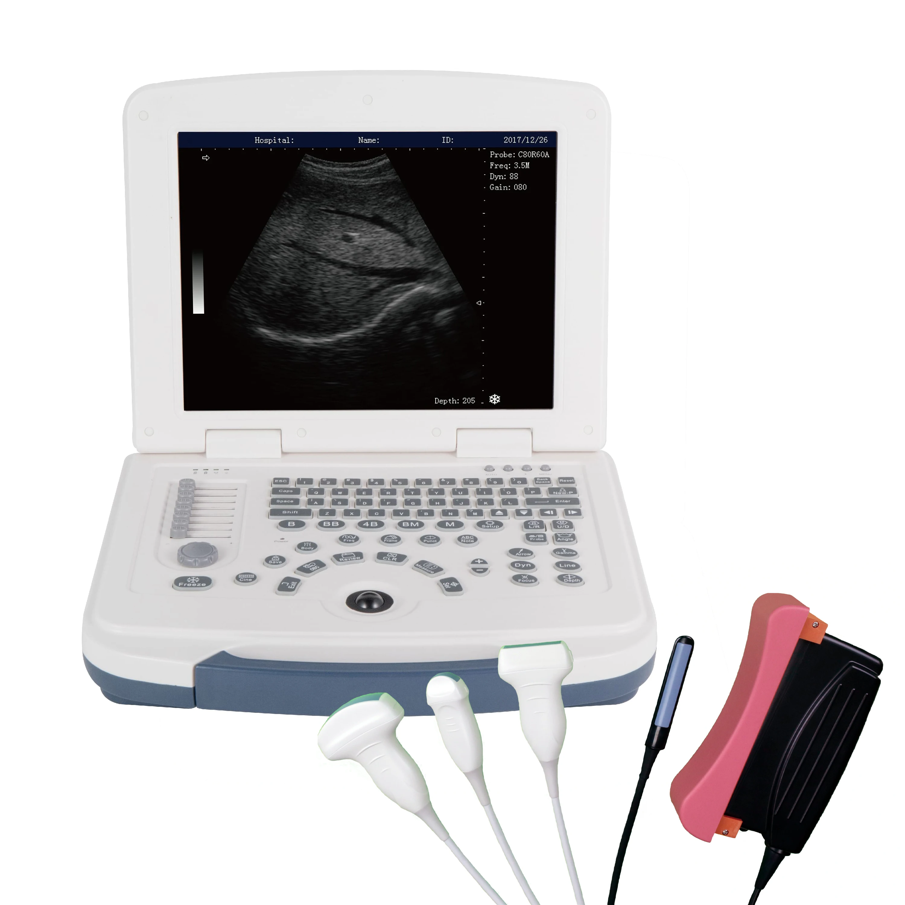 Dawei Laptop Veterinary Ultrasound Machine Probe Extender