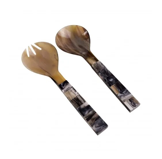 Wholesale Supply Horn Utensils Easy Washable Unique Cutlery Set Made In India Nice Quality Custom Flatware Set At Low Price