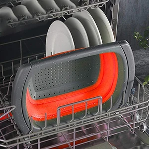 6 QT Silicone Collapsible Expandable Colander