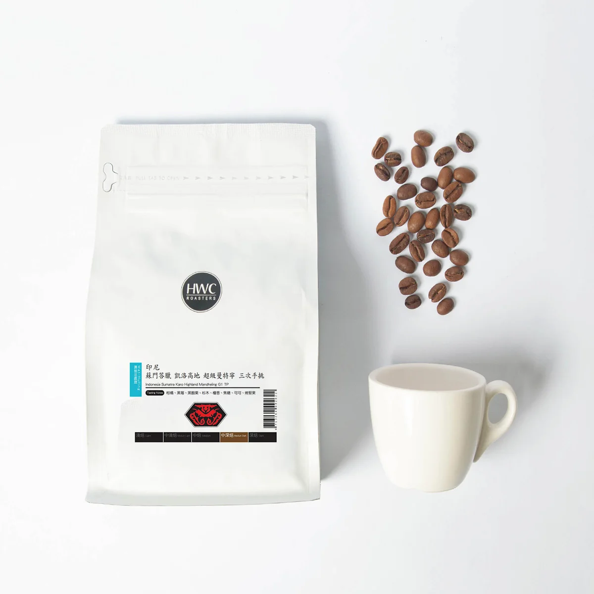 High Quality Indonesia Sumatra Karo Highland Mandheling G1 TP Arabica Roasted Coffee Beans