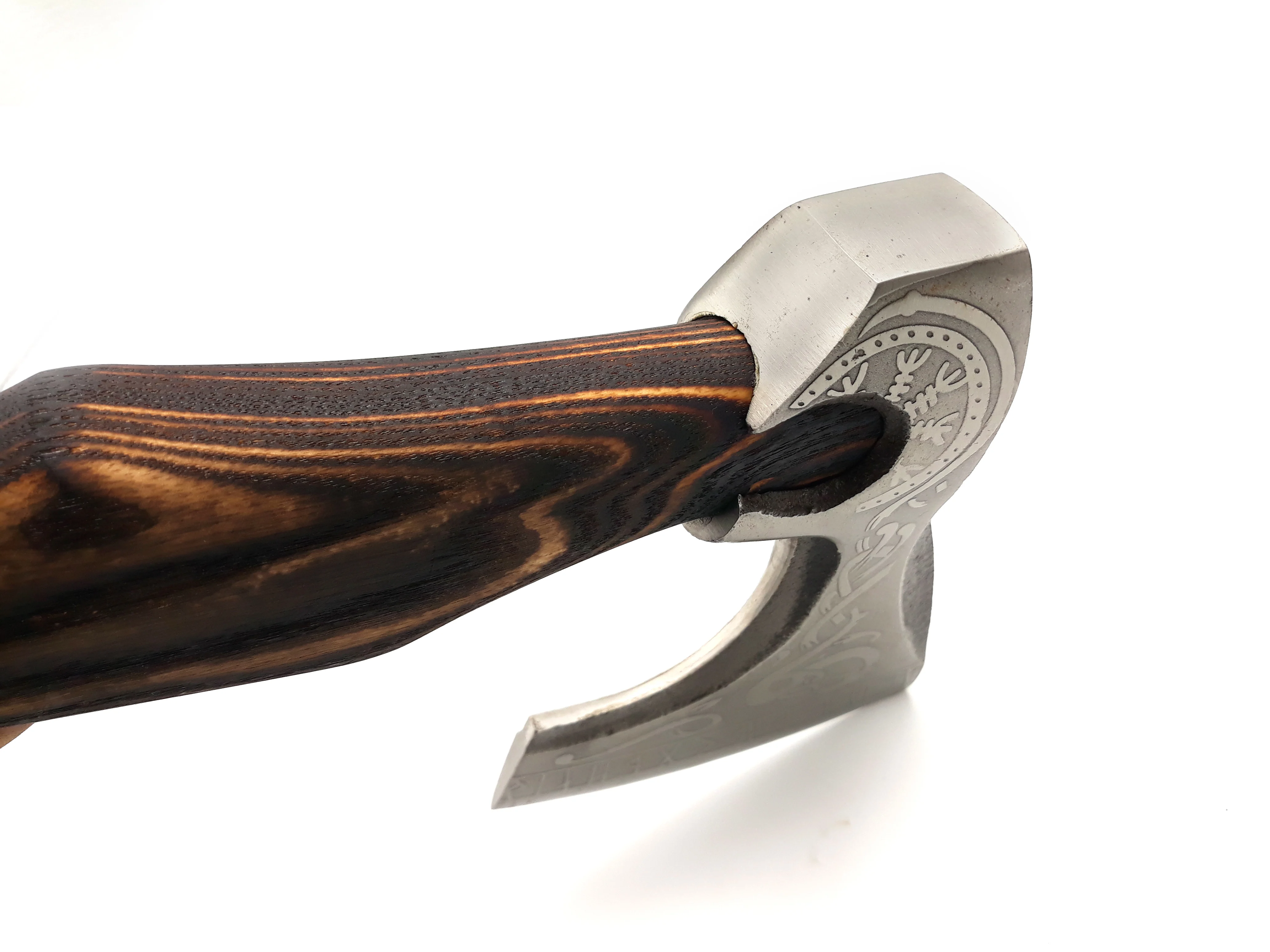 1095 Высокоуглеродистая сталь рельефная головка универсальный инструмент для кемпинга резки с стекловолоконной или пластиковой ручкой