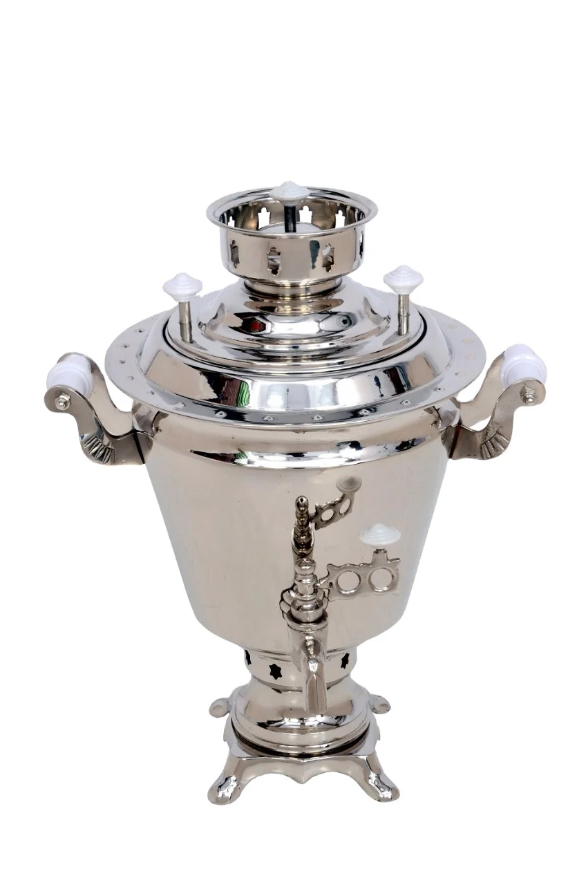 Посеребренный уголь Samovar высококачественные латунные кастрюли и чайники набор питьевых колышек по привлекательной цене