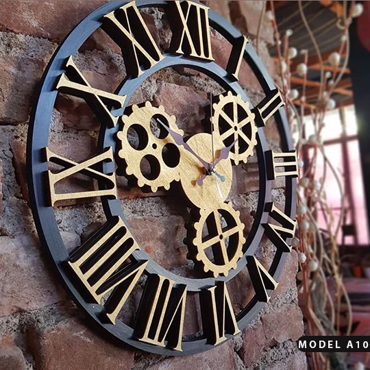Best Price Wholesale Product - Wooden Handmade Wall Clocks with Rope- Best Clock