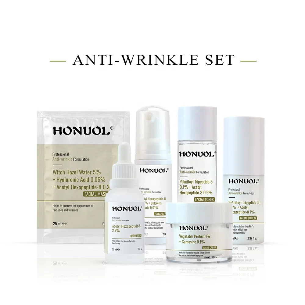 Частные этикетки на заказ 50 г натуральный растительный протеин карносине интенсивах крем для лица против морщин и пептидами