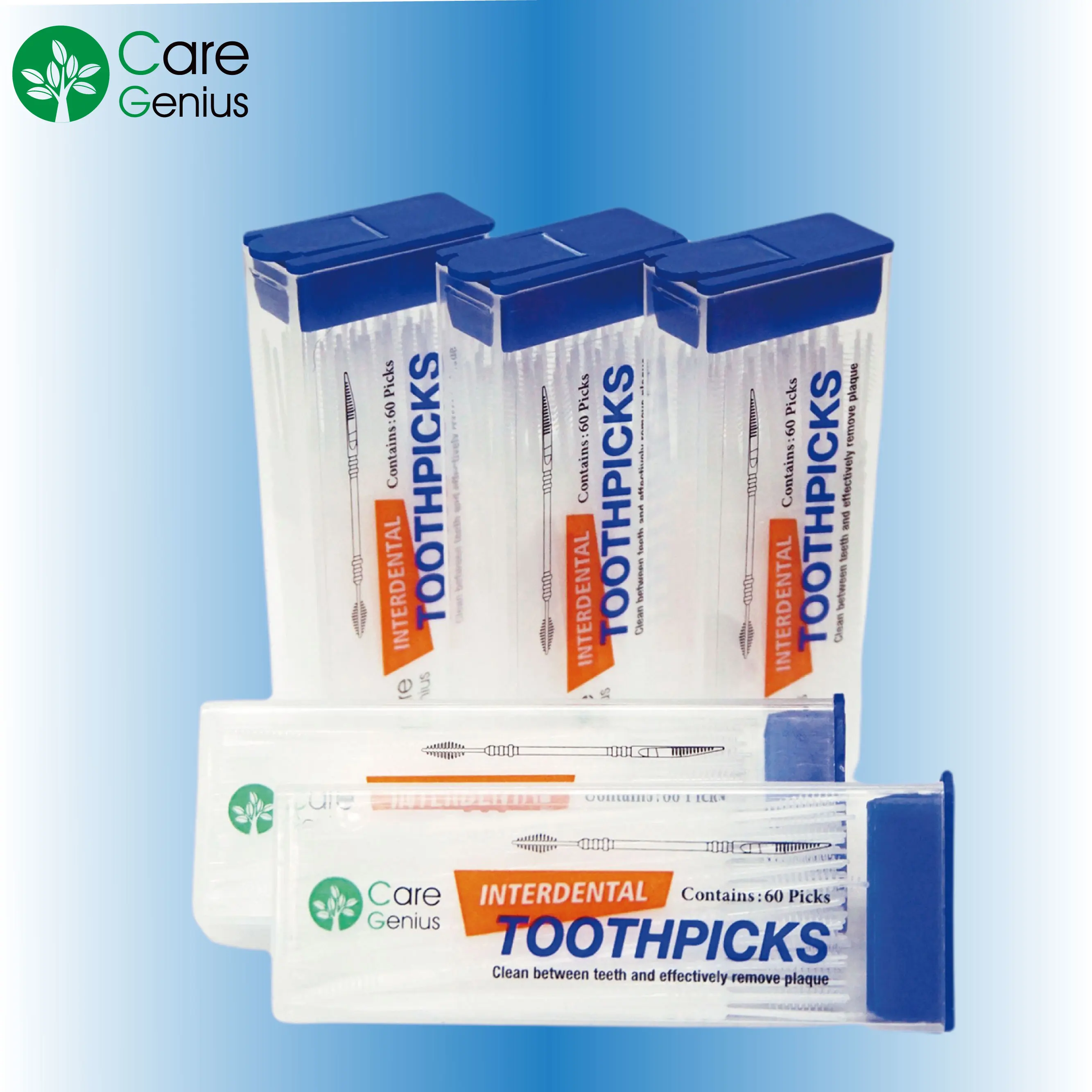 
plastic pocket toothpick for oral 