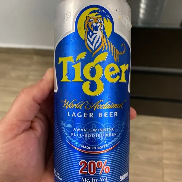Tiger Extra Beer 330ml Can, 500ml