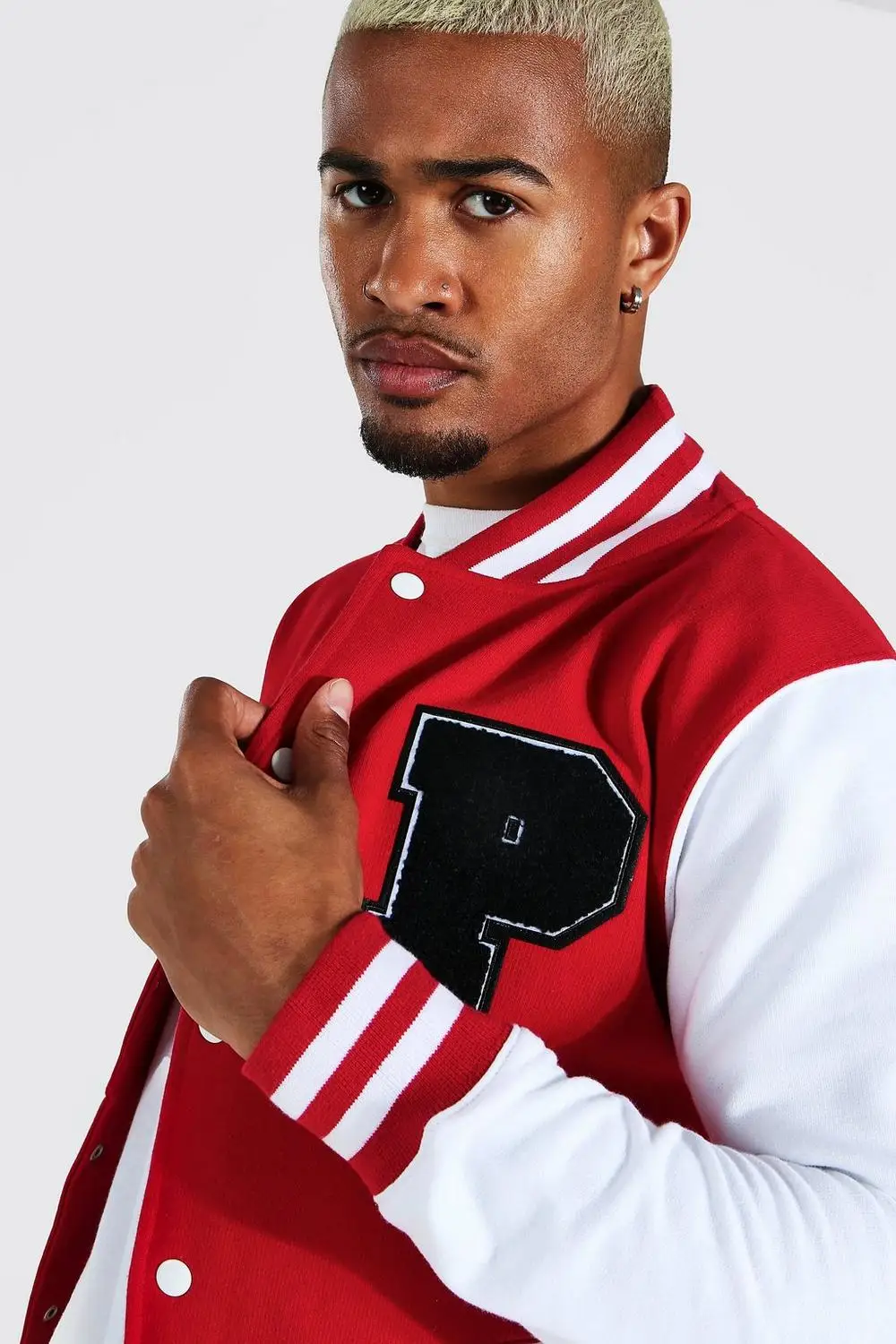 Высококачественная крутая куртка для старой школы шерстяное боди с кожаными рукавами и нашивками на заказ леттерманская