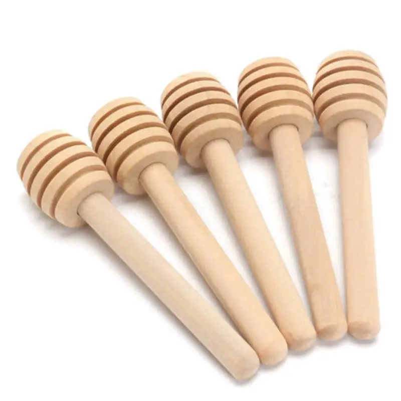 
Eco Friendly Wooden Honey Dipper Sticks Different Sizes/Wooden Honey Dipper Stick Spoon Dip Stirrer Shaker With Long Handle 