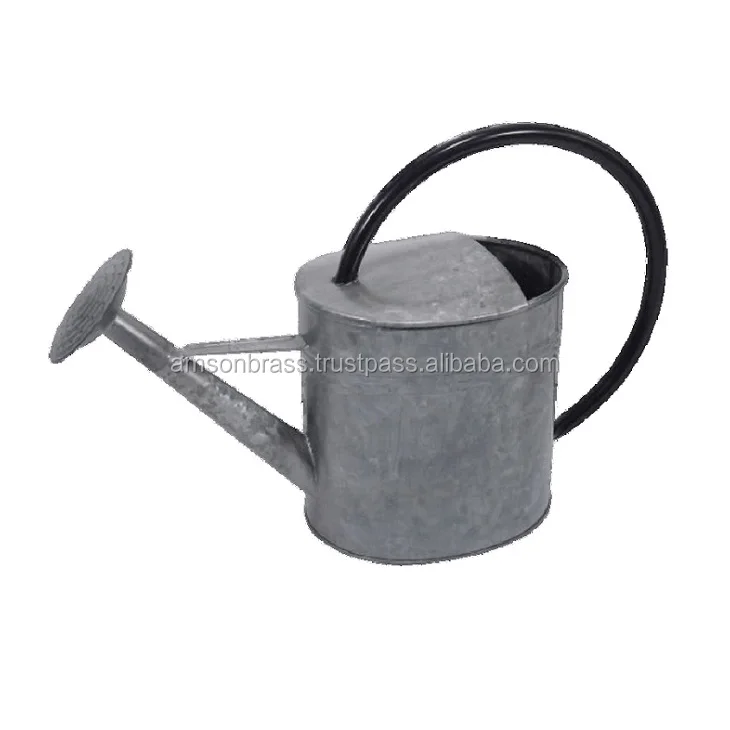 Solid Handle Garden Decorative Watering Can Low Price High Range Metal Galvanized Water Can Galvanized Watering Durable