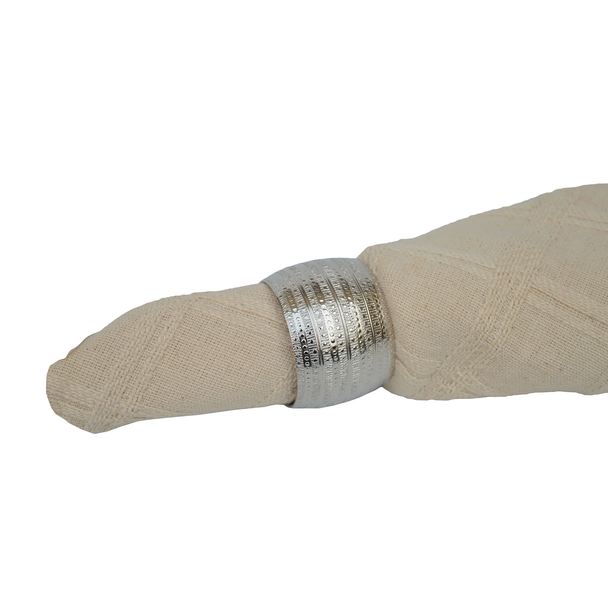 Bright Design Napkin Holders Best for Wedding Dinners Party Hotel Festive Table Decoration Design Napkin Ring Metal Holders