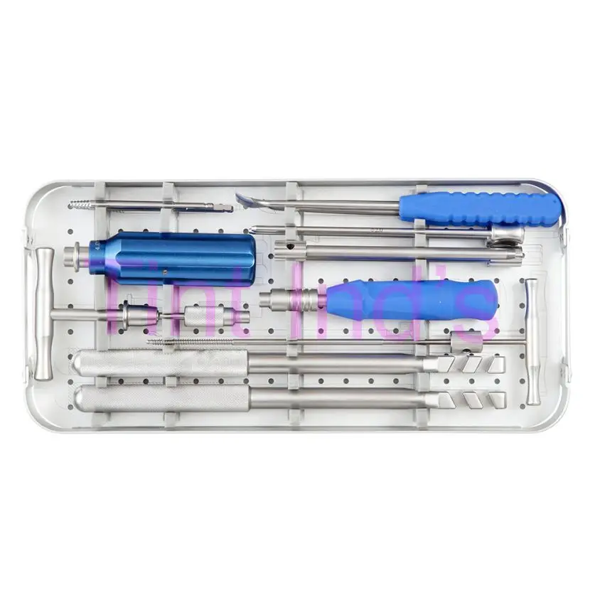 TinT Inds Orthopedic Surgical Instruments Large Fragment Locking Plate Instruments set