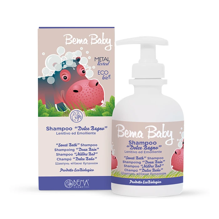Made in Italy Organic Natural Delicately Baby Shampoo