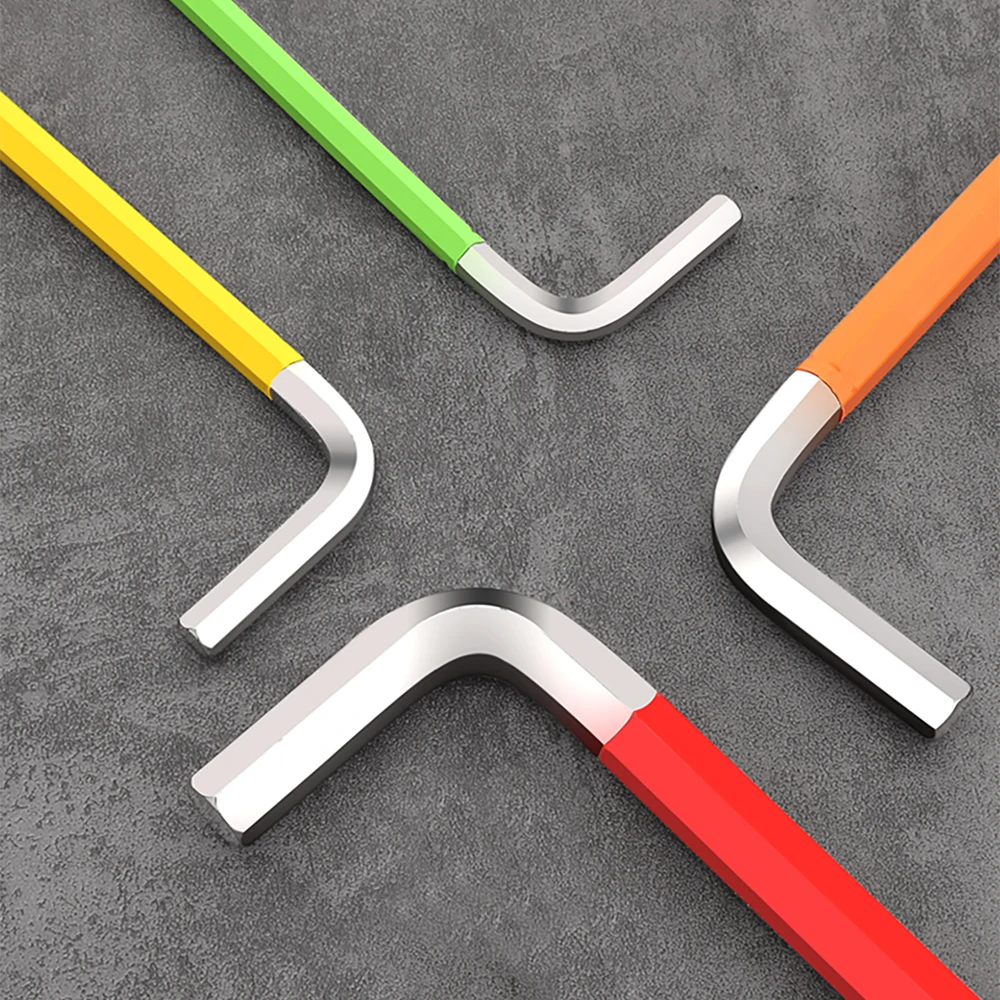 ThinkRider 9pcs Bike Repair Hand Tool Kit Alloy Steel Hex Bicycle inner Hexagon Allan Key Wrench Set