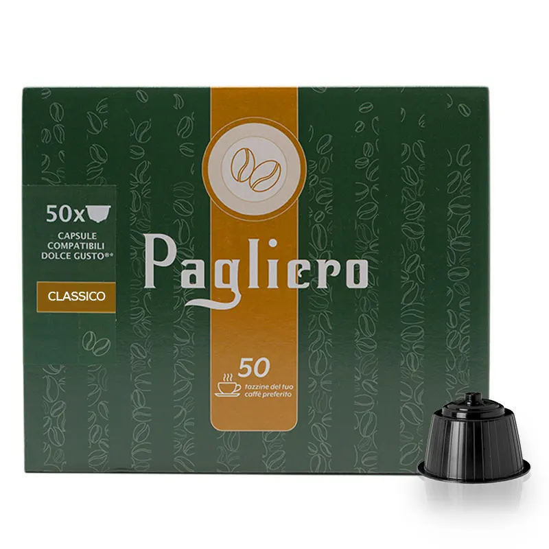 
PAGLIERO-combinacapsule-Classico кофе в капсулах-пачек в переменного тока, 50-коробка-1 шт. 