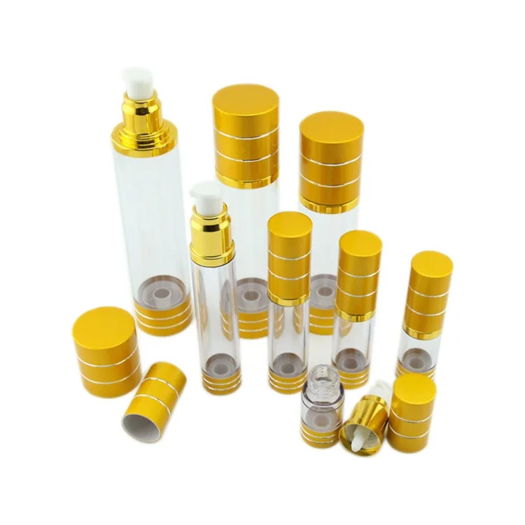  Золотой прозрачный флакон для лосьона 30 мл 50 120