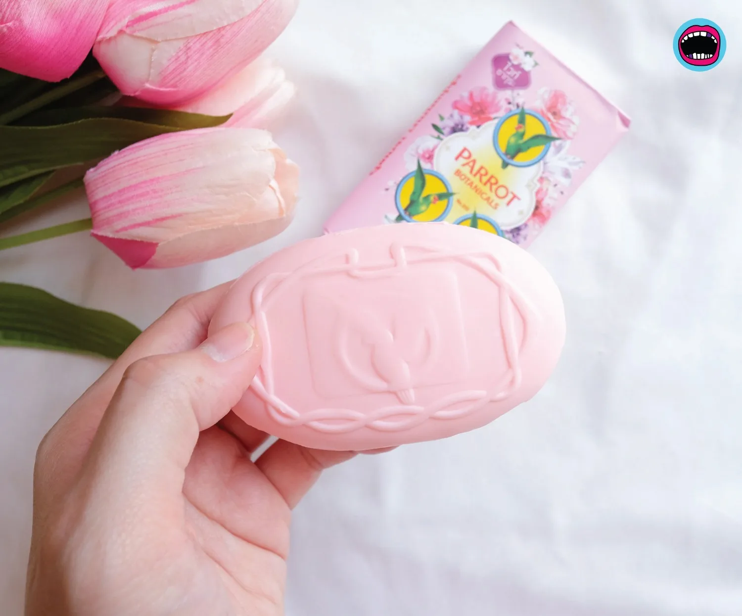 
Herbal Ingredient Body Face Wash Usage Premium Parrot Soap bar natural flowers whitening From Thailand 