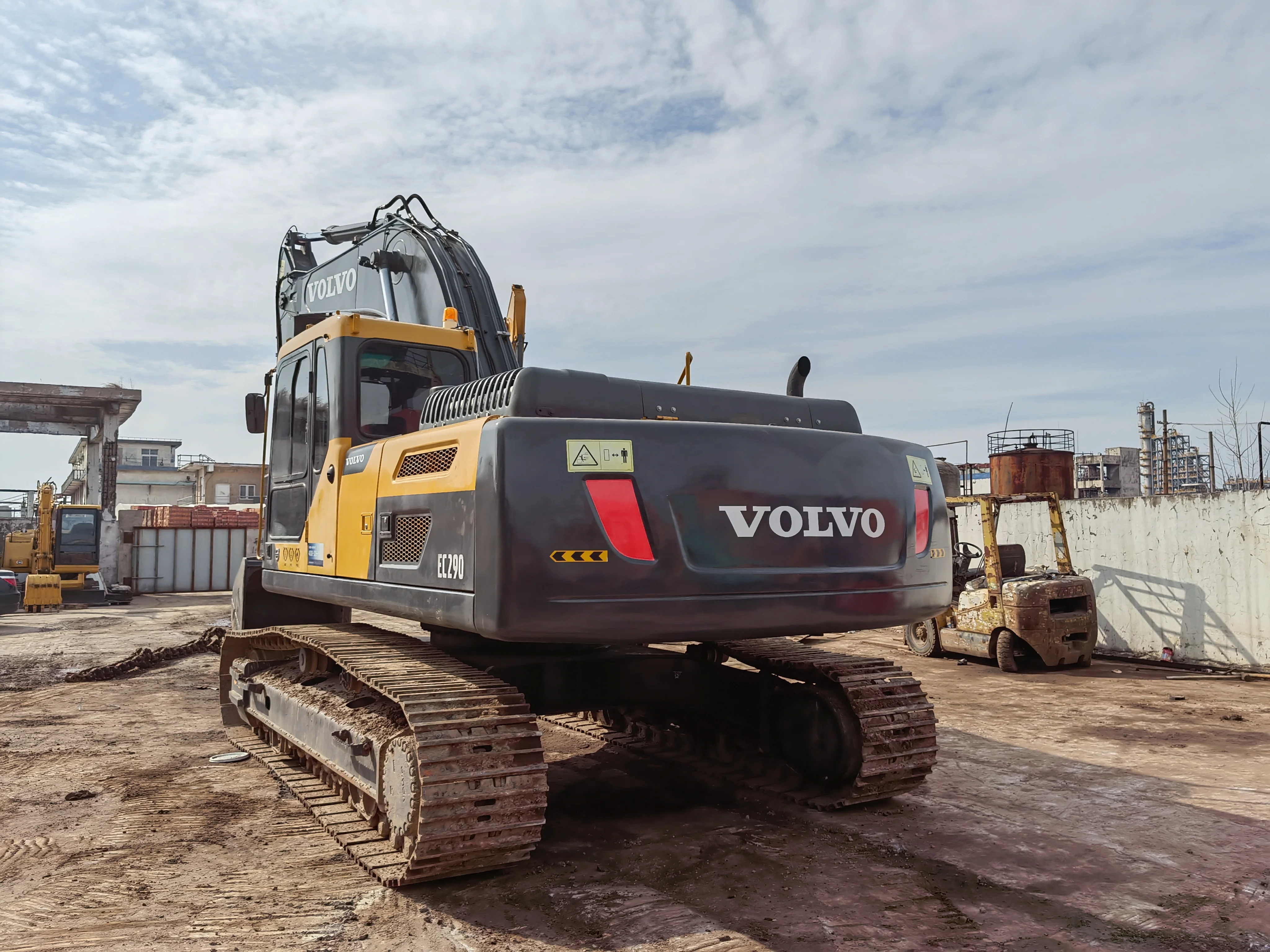 Used High power Volvo EC290 Hydraulic Crawler Excavator cheap For Sale