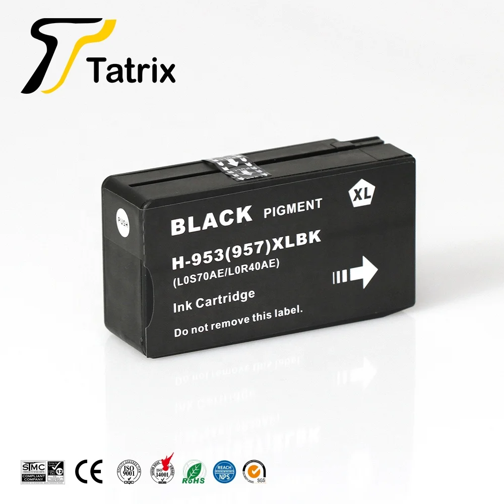  Чернильный картридж Tatrix 957 957XL 953 953XL для струйных принтеров HP OfficeJet Pro 7720 8210