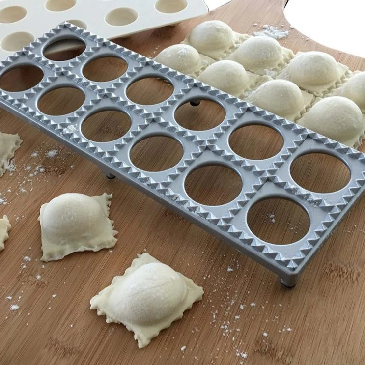 High Quality Small Size Silver Dough Press Mold for Kitchen Tools