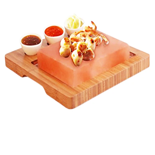 wholesale high quality hotel pure and natural pink Himalayan salt bricks