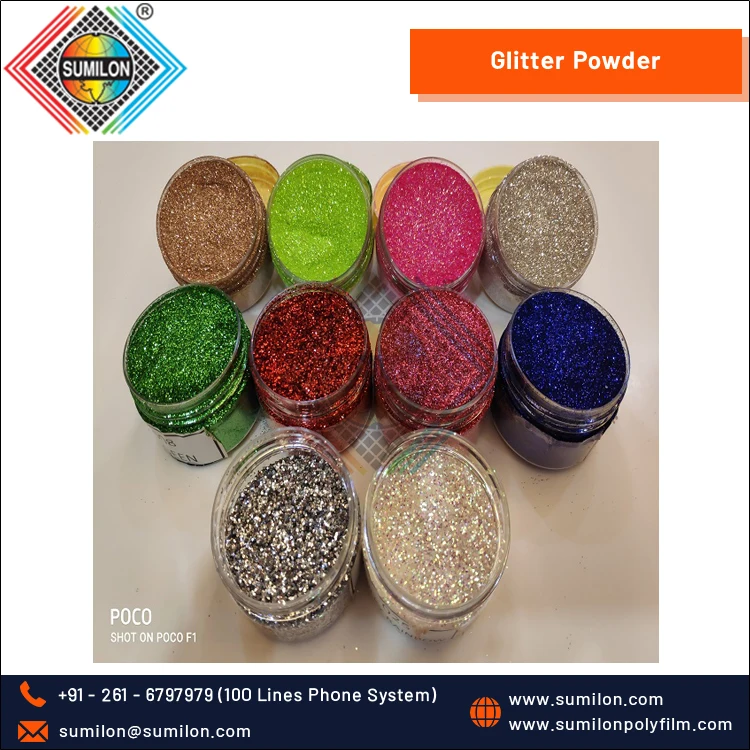 Высококачественные полиэфирные пленки для домашнего декора блестящая пудра доступная в разных цветах