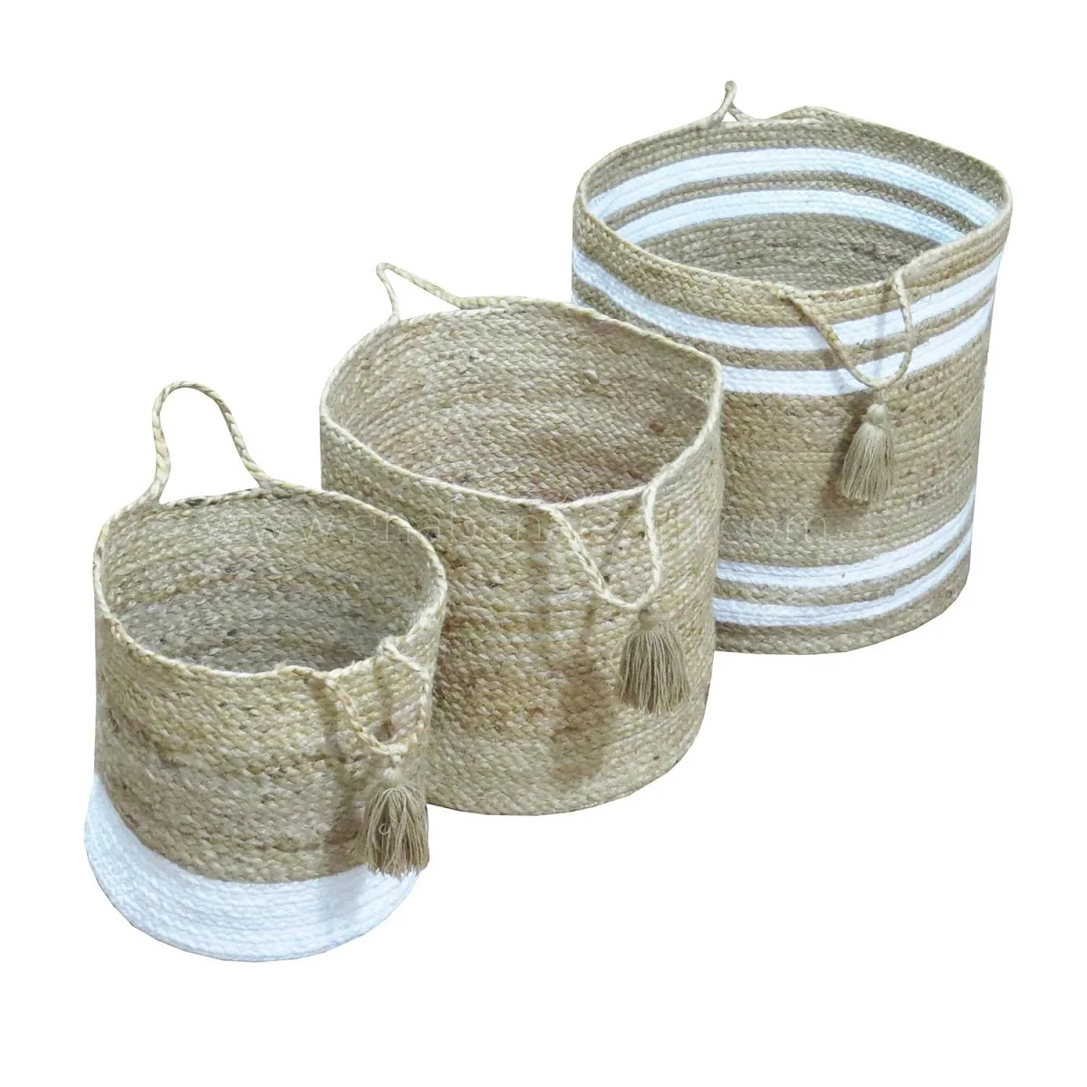 Wholesale Best Selling Small Woven Storage Baskets Jute Woven Hanging Storage  baskets from Bangladesh