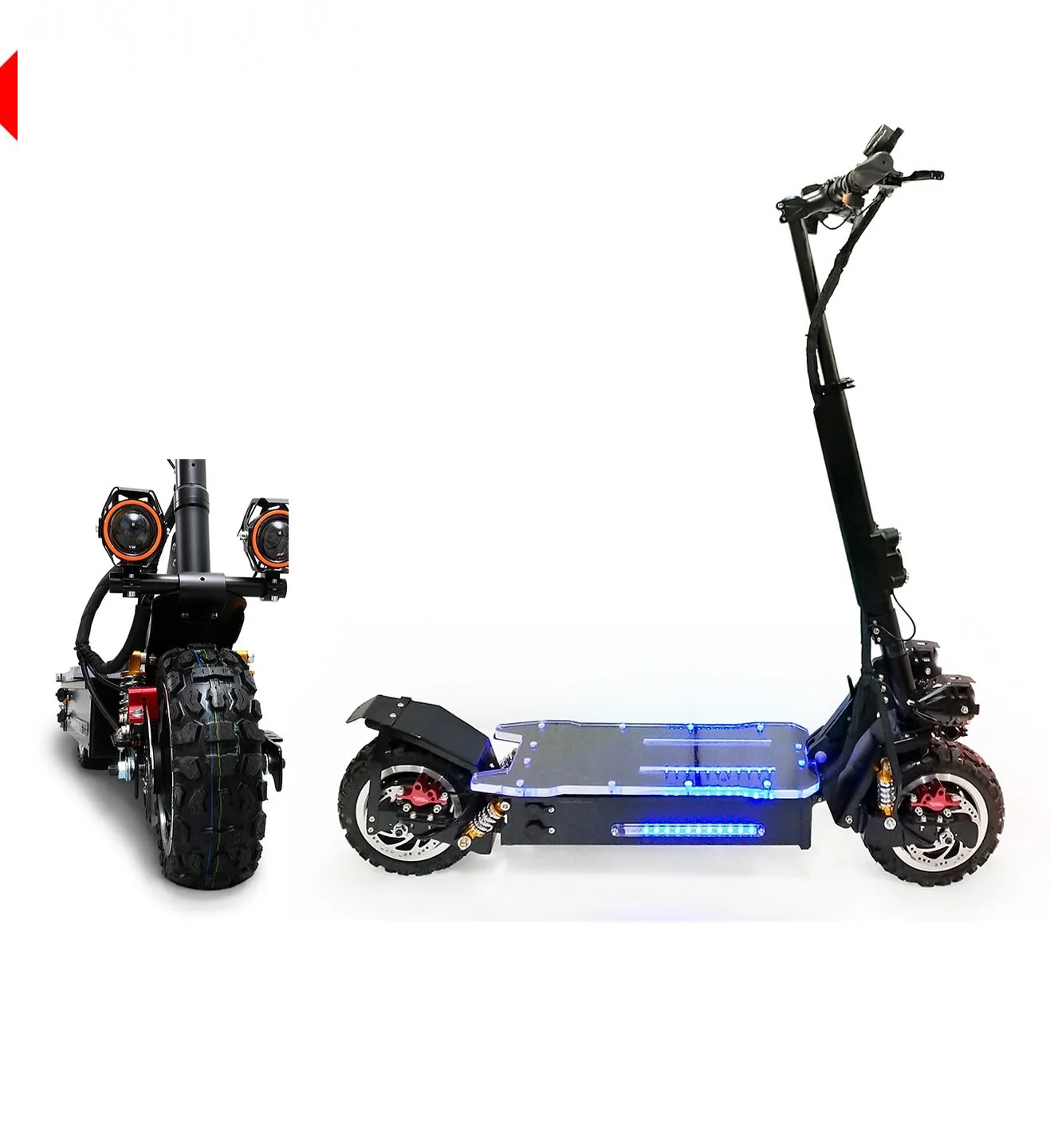 Hot Top Selling NEW 5000W Off Road Electric Kick Scooter Ultra High Speed 30AH