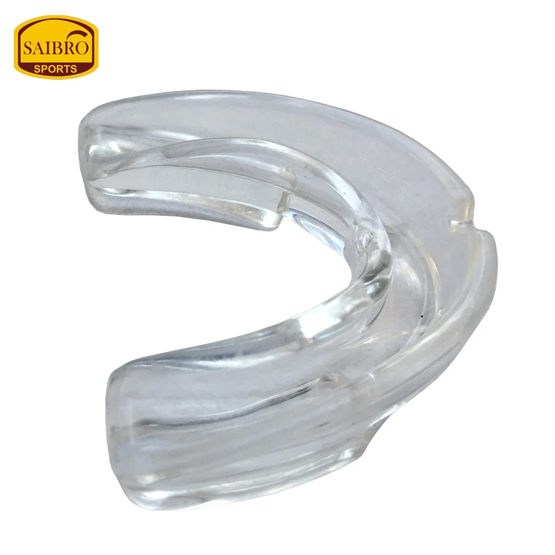Crystal gel rubber Adult Mouth Guard Silicone Teeth Protector