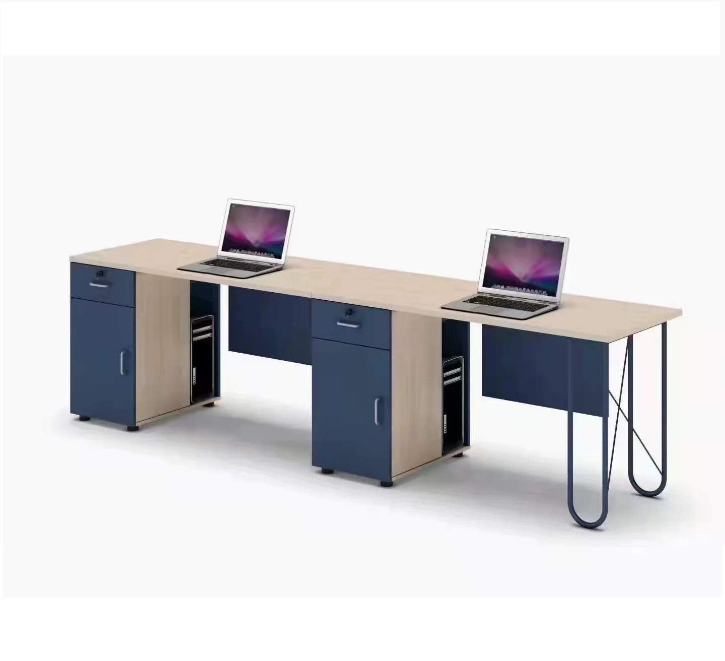 Open Modular modern Workstation Workbench Office Furniture Bench work station rectangular desks and workstations for offices