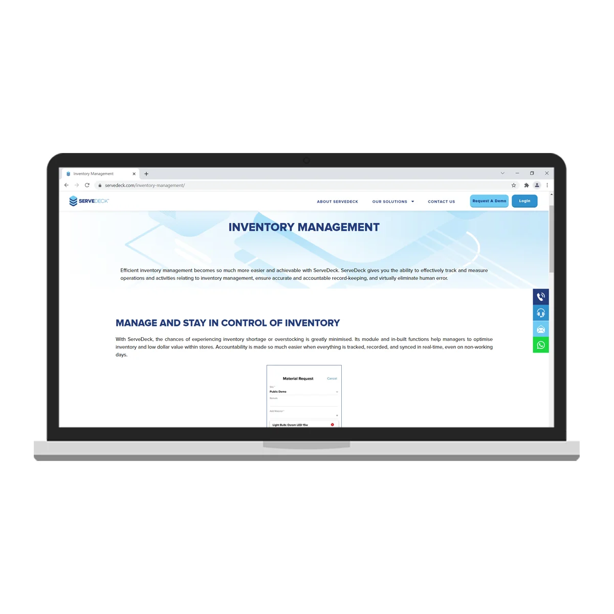 Hospital Inventory Management Software, Best Inventory Management Smart Facility Solution For Regular Maintenance Schedules