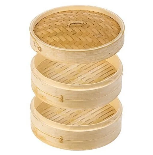 Hot selling Bamboo steamer set - Bamboo steamer for dimsum- Kitchen Steam Cookware Bamboo[Ws0084587176063]