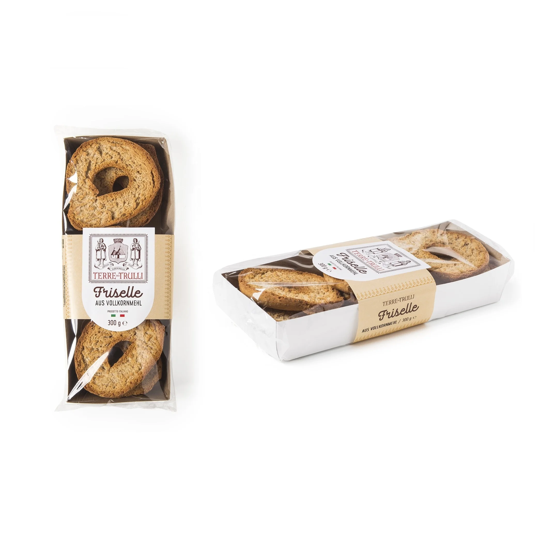 Итальянская зернистая закуска-оптовая продажа фризель 300 г-готовый к употреблению хлеб